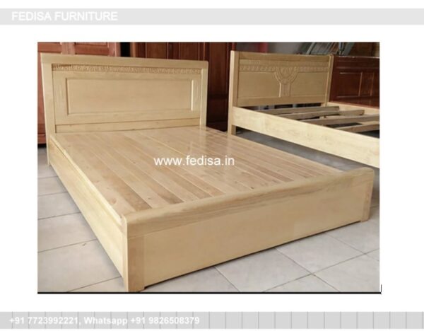 Wooden Bed Wooden King Size Bed Nice Bedroom Ideas No-2661