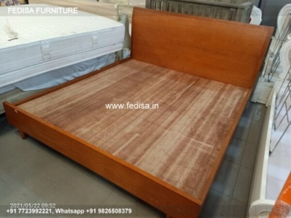 Wooden Bed Wooden Bedroom Interior Design Wall Mirror Design For Bedroom No-2669