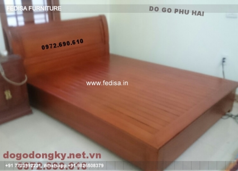 Wooden Bed Wooden Interior Bedroom Bedroom Style Ideas No-2672