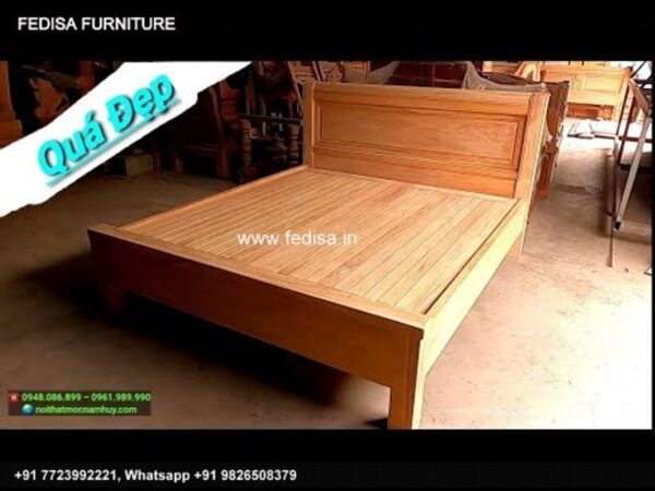 Wooden Bed Wooden Single Bed Small Room Paint Ideas No-2726