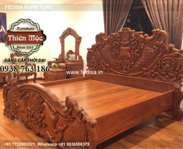 Wooden Bed Wooden Wardrobes Wall Panel Design For Bedroom No-2734