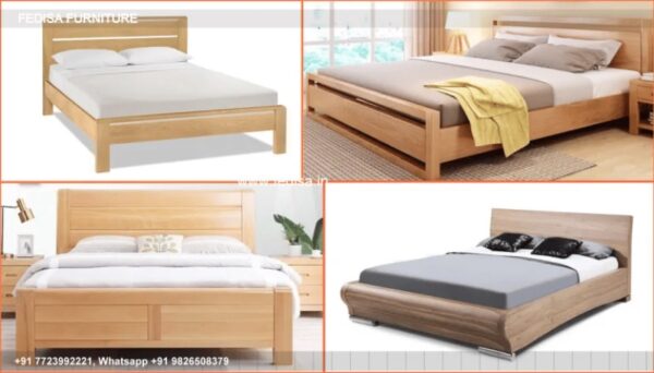 Wooden Bed Wooden Wall Design For Bedroom Bedroom Design 2020 No-2747