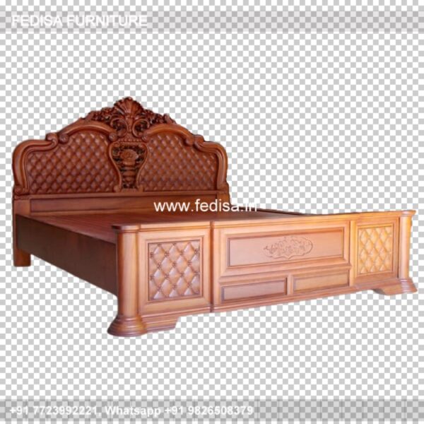 Wooden Bed Bed Back Wall Wooden Design Turquoise Bedroom Ideas No-2754