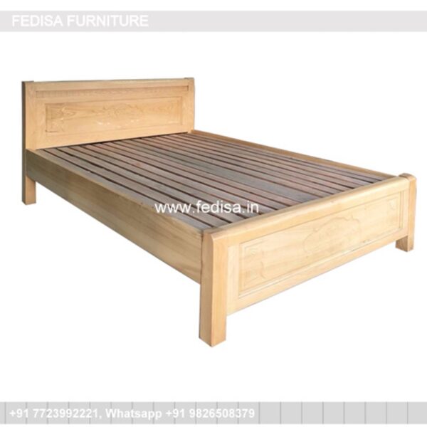 Wooden Bed Unique Wooden Bed Design Classy Bedroom Ideas No-2762