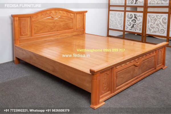 Wooden Bed Wooden Double Bed Price Room Wall Ideas No-2777