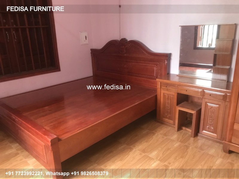 Wooden Bed Wooden Interior Bedroom Luxurious Bedrooms No-2804