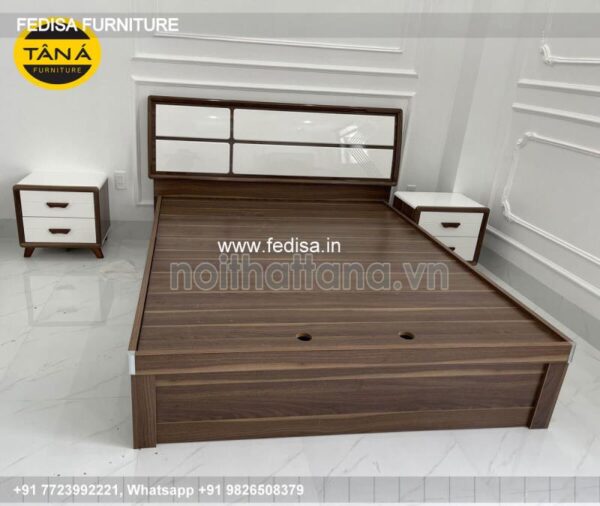 Wooden Bed Wooden Chest Of Drawers Best Dressing Table Designs No-2856