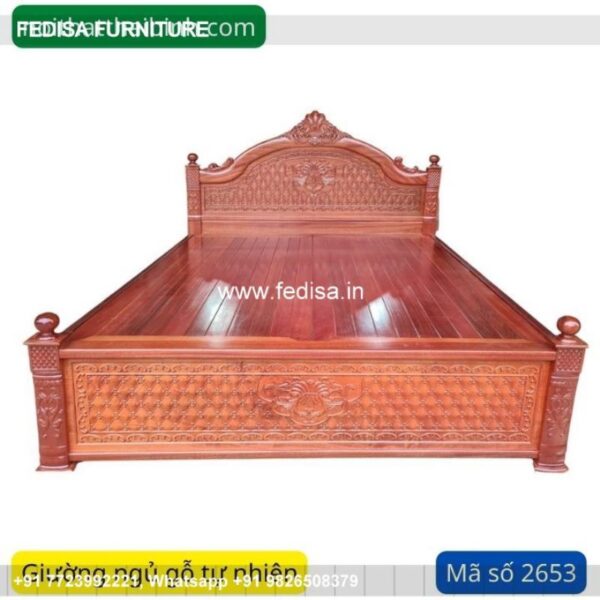 Wooden Bed White Wooden Single Bed Luxury Bed Design 2021 No-2865
