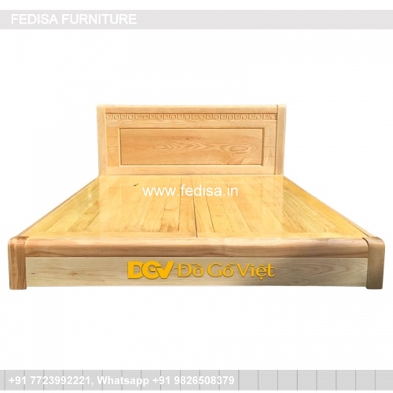 Wooden Bed Wooden Interior Bedroom Bedroom Wardrobe Closet No-2870