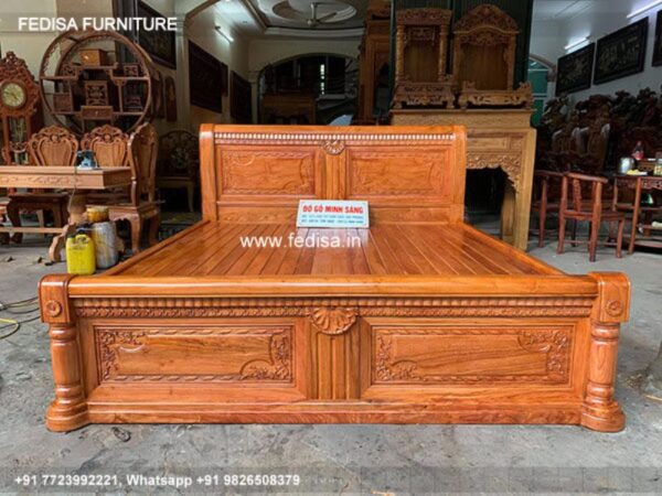Wooden Bed Wooden Room Design Sleeping Room Design No-2878