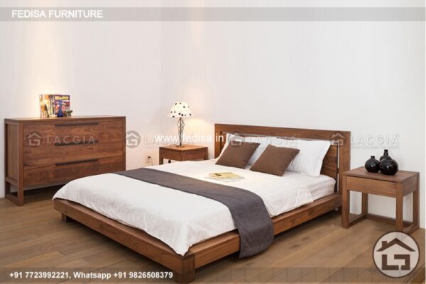Wooden Bed Wooden Bedroom Design Bed Gaddi Design No-2880