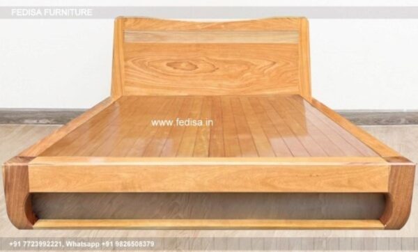 Wooden Bed Wooden Double Bed Frame Dressing Table New Design 2021 No-2906