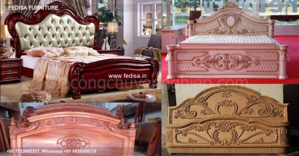 Wooden Bed Wooden Chest Of Drawers Small Apartment Bedroom Ideas No-2922