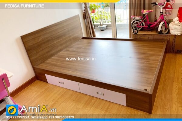 Wooden Bed Wooden Single Bed Single Wardrobe Design No-2924