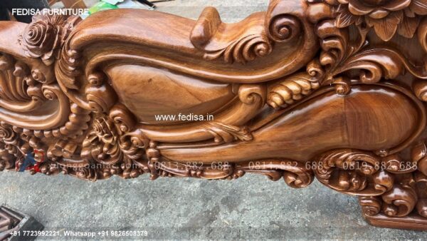 Wooden Bed Wooden Almirah Design Latest Single Bed Ideas No-3029