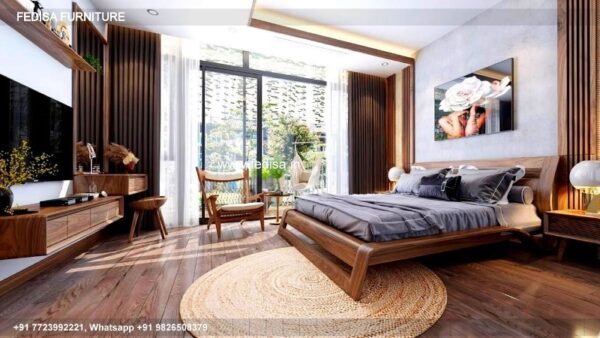 Wooden Bed Wooden Almirah Designs For Bedroom With Price Small Dressing Table Ideas No-3073