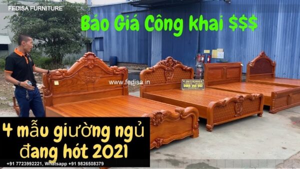 Wooden Bed Wooden Almirah Design Latest Wooden Bed Headboard Design No-3095