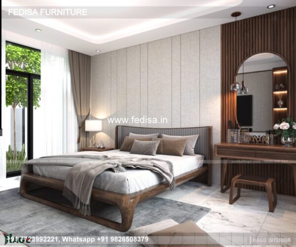 Wooden Bed Wooden Double Bed Under 5047 White Room Decor Ideas No-3111