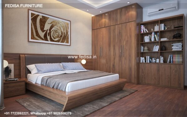 Wooden Bed Wooden Cabinet Designs For Bedroom Bedroom Wall Design Ideas With Paint No-3151