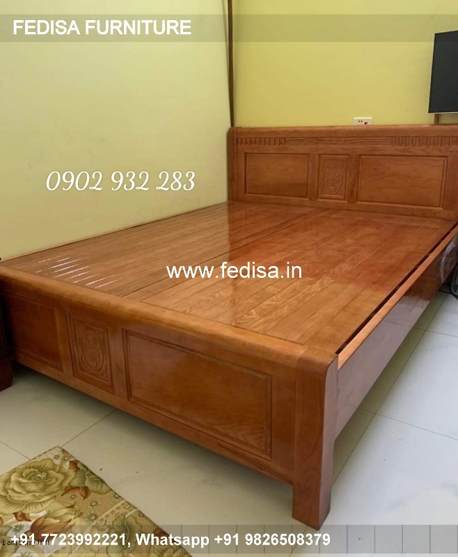 Wooden Bed Modern Wooden Bed Design House Room Ideas No-3154