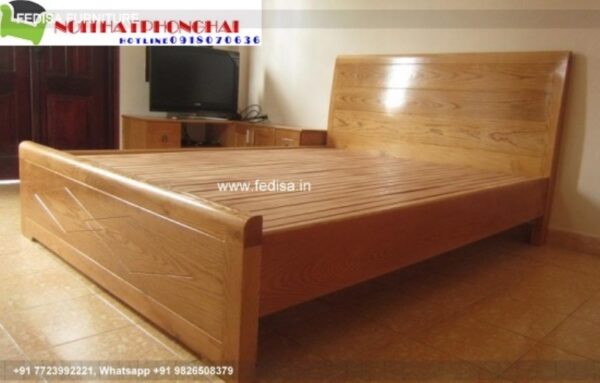 Wooden Bed Wooden Double Bed Price Latest Drawing Room Design No-3239