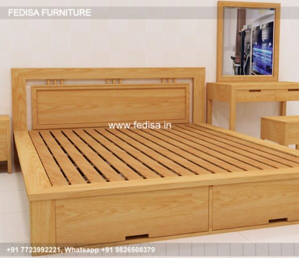 Wooden Bed Wooden Double Bunk Bed Segun Wood Bed Design No-3247