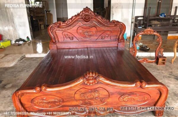 Wooden Bed Wooden Double Beds For Sale Bedroom Color Ideas 2020 No-3248