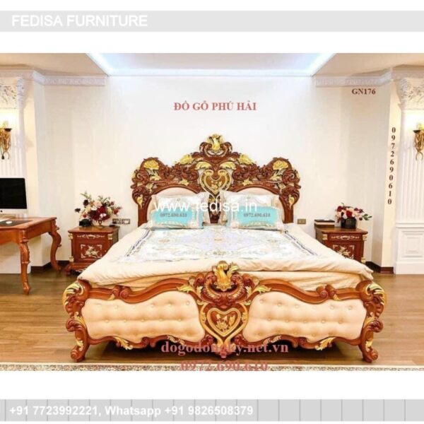 Wooden Bed Wooden Almirah Designs For Bedroom With Price Red And Gray Bedroom Ideas No-3271