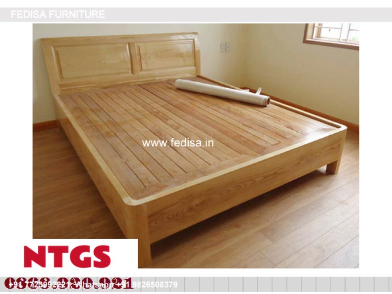 Wooden Bed Dressing Table New Design Wooden King Bed Headboards No-3285