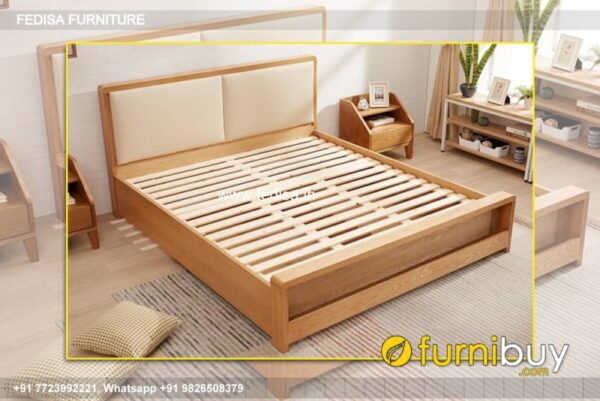 Wooden Bed Latest Wooden Bed Designs 2070 Bedroom Study Ideas No-3315