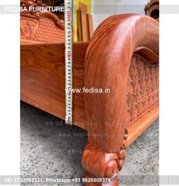 Wooden Bed Wooden Double Bed Frame With Storage Small Bedroom Bed Ideas No-3444