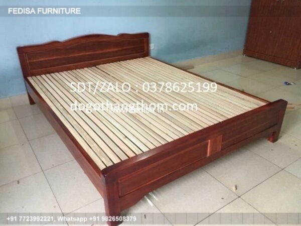 Wooden Bed Bedroom Wooden Interior Design White Bed Ideas No-3465