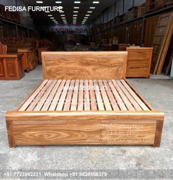 Wooden Bed Wooden Double Bed Under 10053 Blue Room Decor Ideas No-3509