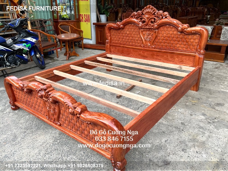 Wooden Bed Latest Wooden Bed Designs 2074 Duplex Room Design No-3517