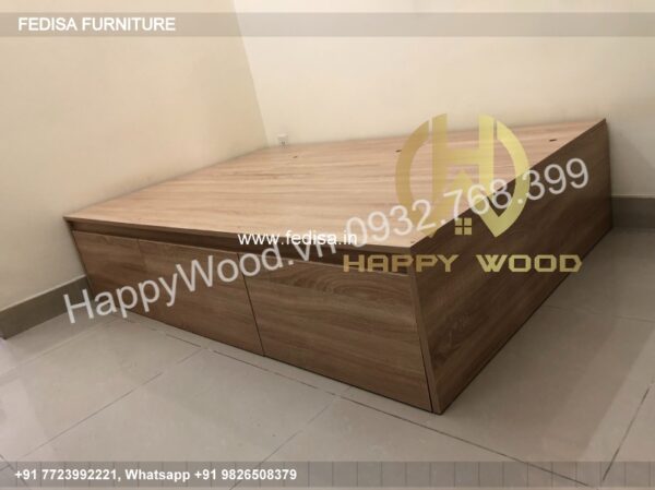 Wooden Bed Wooden Master Bedroom Interior Design Latest Wallpaper Design For Bedroom No-3529