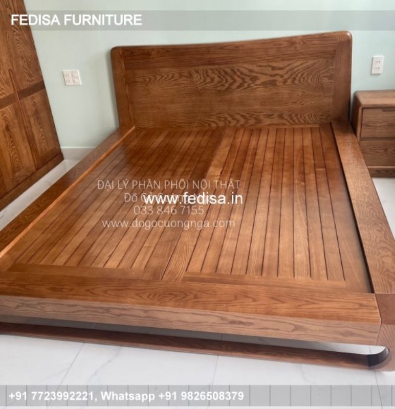 Wooden Bed Wooden Wardrobes 1 Room Design No-3592