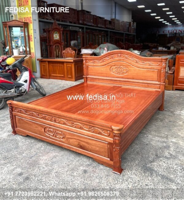 Wooden Bed Wooden Cabinet Designs For Bedroom Bed Set Ideas No-3613