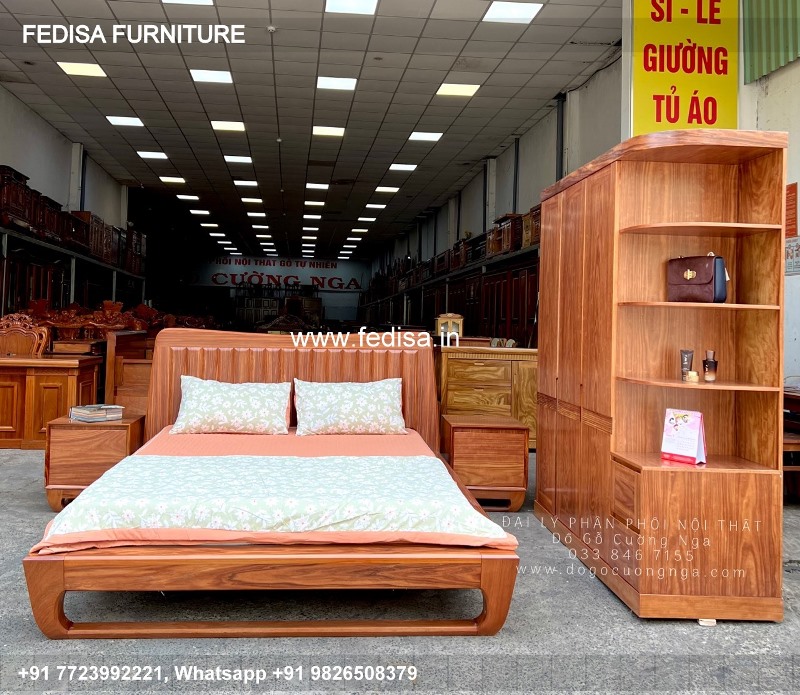 Wooden Bed Unique Wooden Bed Design Bolanburg Nightstand No-3620