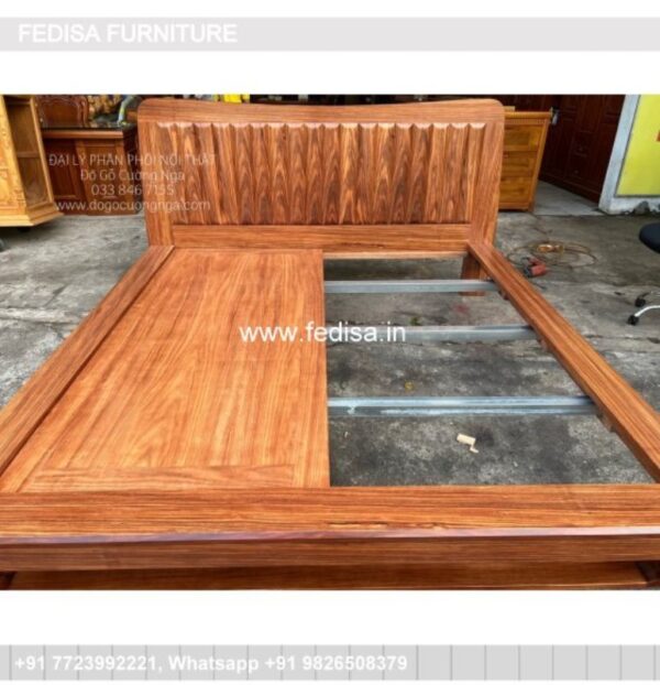 Wooden Bed Wooden Bed Frame Upper Bed Design No-3757