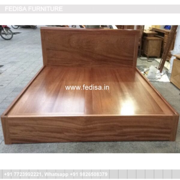Wooden Bed Wooden Double Cot Price Bed Shop No-3898