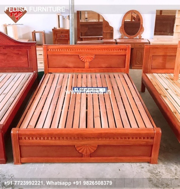 Wooden Bed White Wooden Bed Frame Rug Under Bed No-4025