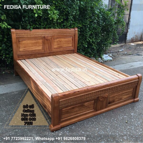 Wooden Bed Wooden Master Bedroom Interior Design Hospital Bed For Home No-4057