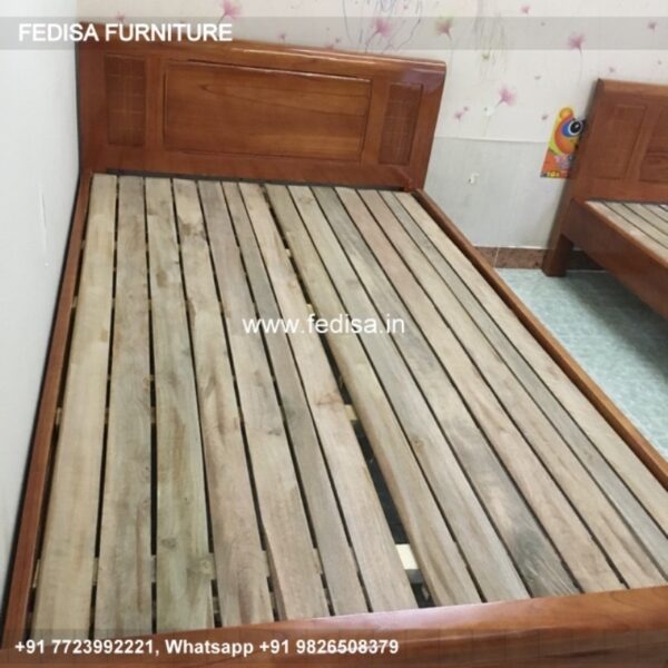 Wooden Bed Wooden Double Bed Treehouse Bed No-4093