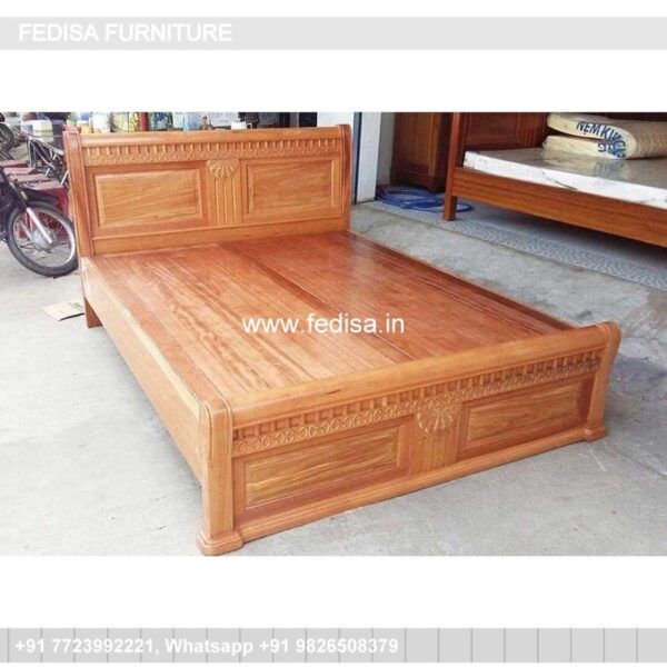 Wooden Bed Latest Wooden Bed Designs 2081 Beds & Bed Frames No-4118
