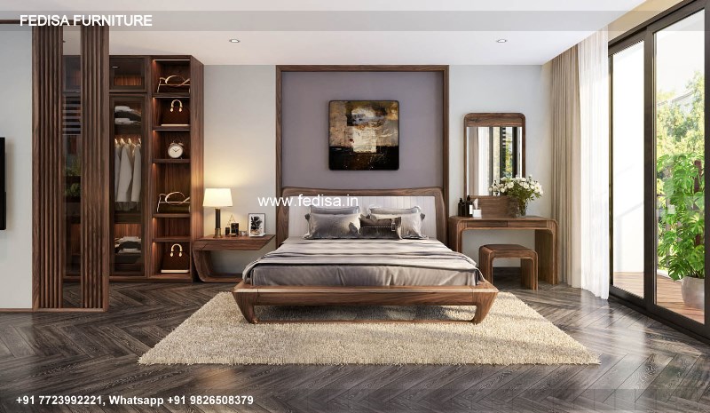 Wooden Bed Wooden Headboard Designs Multifunctional Bed No-4136