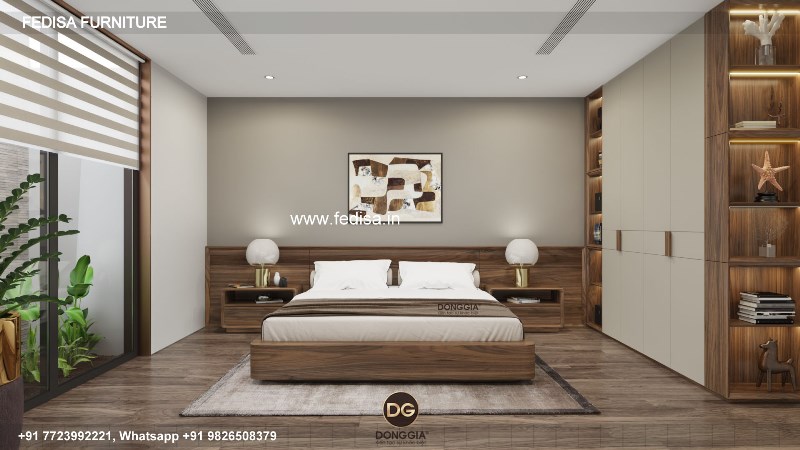 Wooden Bed Wooden Double Cot Price Double Bed Frame With Storage No-4162