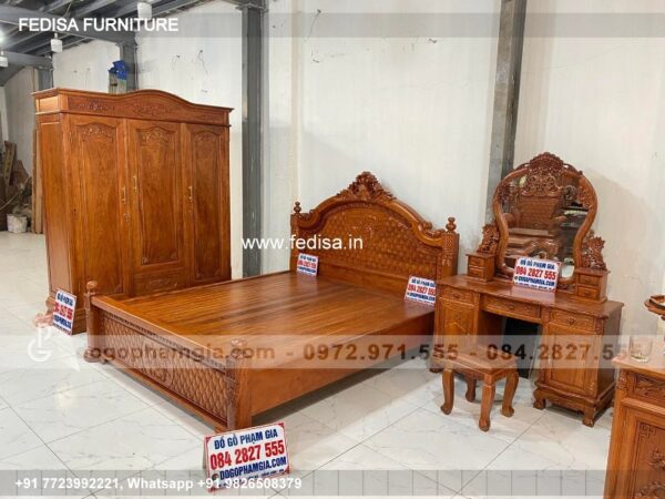 Wooden Bed Wooden Almirah Designs For Bedroom With Price Double Bunk Beds For Sale No-4195