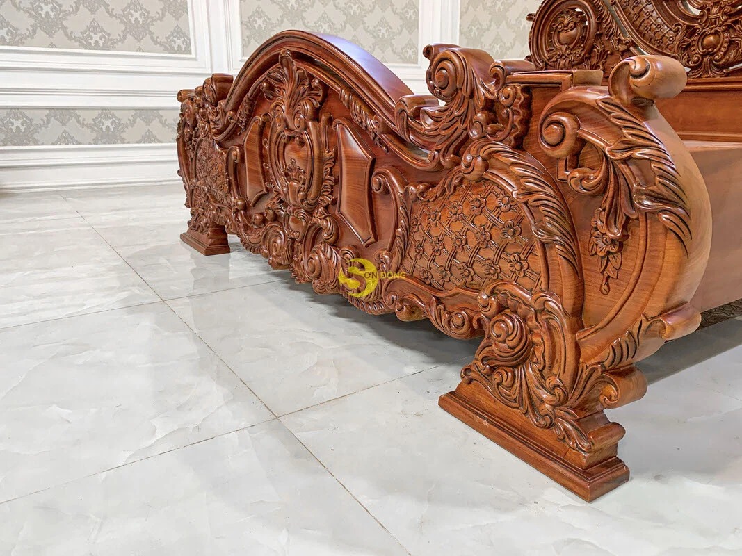 Wooden Bed Wooden Wall Design For Bedroom Metal Double Bed No-4199