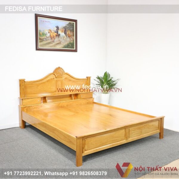 Wooden Bed Wooden Double Bed Price Double Bed Under 6000 No-4295