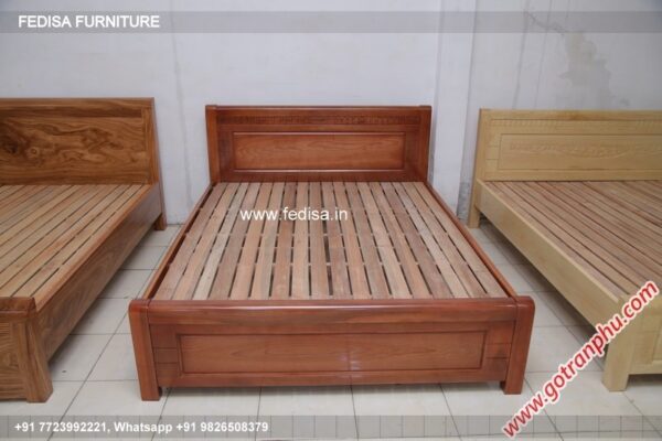 Wooden Bed Wooden Single Bed Olx Double Bed With Box No-4310